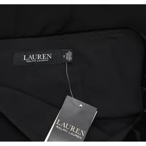 Lauren Ralph Lauren Womens Georgette One-Shoulder Dress 253808477001 Black 2 thumbnail 4