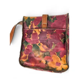 Patricia Nash Venezia Pouch Italian leather crossbody bag purse Flap thumbnail 10