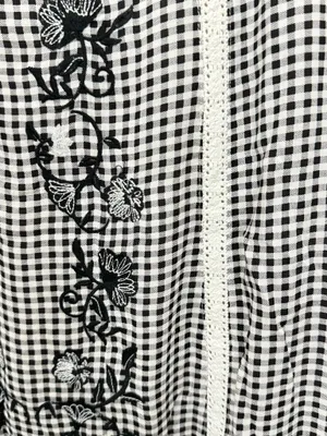 Chelsea & Violet Gingham Babydoll Mini Dress thumbnail 4