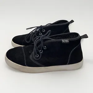 Skechers BOBS Womens Black Suede Chukka Desert Boots Sneakers 31397 6.5 Casual thumbnail 2