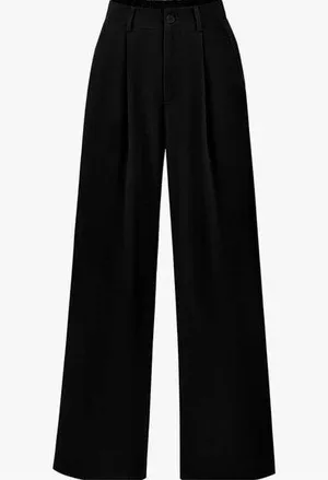 PRETTYGARDEN NEW Wide Leg Suit Loose Fit High Elastic Waisted Career Pant XL thumbnail 1