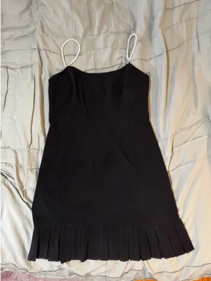 Black Mini Dress Size M thumbnail 3