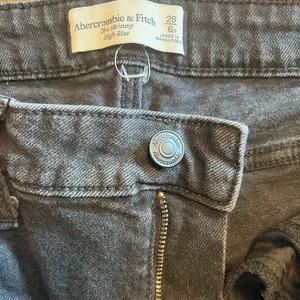 Abercrombie‎ & Fitch Black Skinny High Rise Jeans thumbnail 7