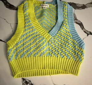 FOR LOVE & LEMONS Sweater Vest Top Medium thumbnail 1