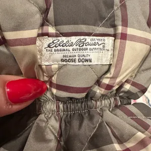 EDDIE BAUER DOWN ICE SCRAPER MITT Brown Plaid Gift thumbnail 4