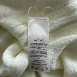 Wilfred Bellow dress Sz 4 babydoll Slip Ruched Bodice whipped yellow Aritzia thumbnail 5