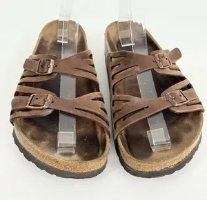 Birkenstock Granada Brown Sandals Size 37 or US 6-6.5 thumbnail 1