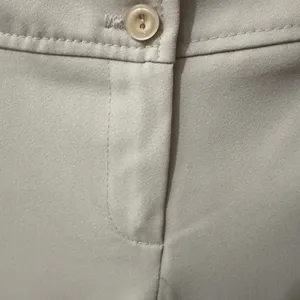 Pretty Girl New York | NWOT USA Beige Wide Leg Cropped Pants (size M) thumbnail 6