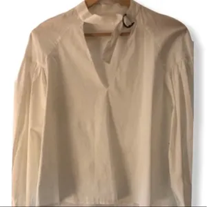 Zara Trafaluc‎ Collection White Cotton Blouse thumbnail 1