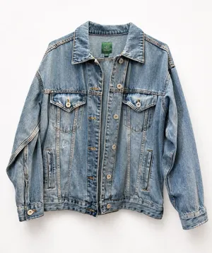 Wild Fable Distressed Denim Jacket thumbnail 1