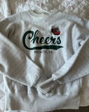 Cheers Muncie Indiana Vintage ball state sweatshirt thumbnail 1