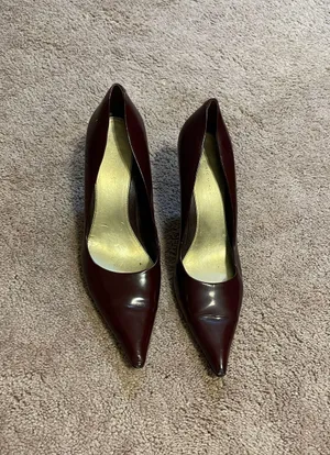 Nine West Dark Red Heels thumbnail 2