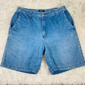 Riders By Lee Casuals Denim Jean Shorts Sz 10 thumbnail 1