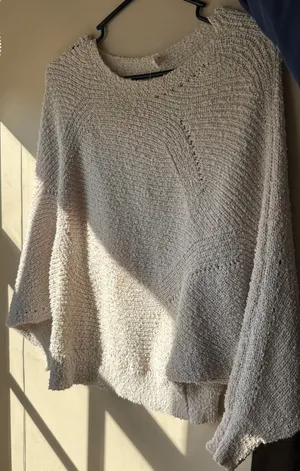 Debut Long Sleeve Cream Sweater thumbnail 3