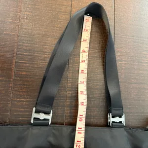 Baggallini Black Nylon Tote Bag Multi-Pocket Travel Shoulder Bag Large Organizer thumbnail 4