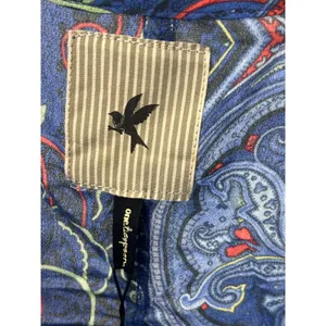 NWT One Teaspoon Sz Small Blue Boho Paisley Print Sleeveless Scoop Neck Cami Top thumbnail 2