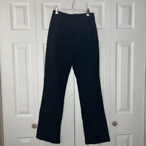 Dress Pants High Waisted Work Pants Women Black Side Zipper thumbnail 3