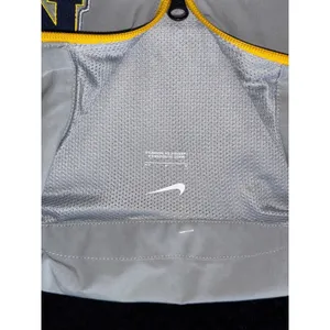 Nike‎ Michigan Wolverines Men's Silver Full-Zip On Field Jacket Size Small thumbnail 6