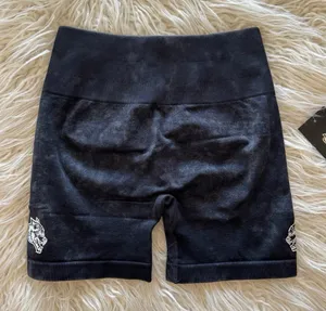 Darc Sport Seamless Everson Training Shorts Black Mineral Wash Small thumbnail 1