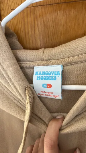 Hangover hoodie Gray Size M thumbnail 4