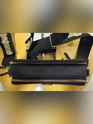 Marc Jacobs Black Saffiano Leather Crossbody Snapshot Camera Bag w 2 Pockets thumbnail 8