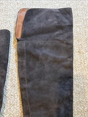 Lucky Brand Women's Over-the-Knee Suede Block Heel Boots - Charcoal thumbnail 12