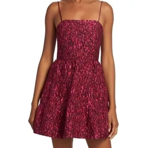 ALICE +‎ OLIVIA. Jamila Fit-&-Flare Dress. thumbnail 8