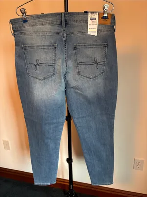 Levi's Denim Skinny Jeans - Light Blue Wash thumbnail 4