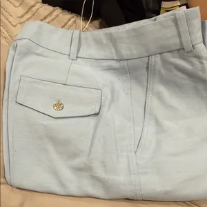 Zara Straight-cut trousers with a metal button 3444/133/403 size small S thumbnail 7