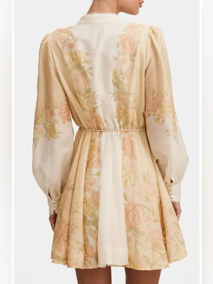 Ever New Shyla Floral Long Sleeve Minidress 2 thumbnail 8