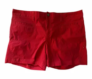 Athleta Nylon Hiking Red Casual Shorts thumbnail 1