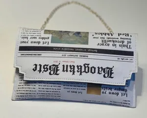 Newspaper Purse Handbag Multiple thumbnail 1