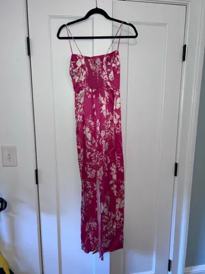 Reformation Frankie Silk Dress Maxi thumbnail 4