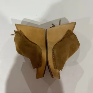 Dolce Vita Tan‎ Suede Fridge Wedge Clog Sandals Size 9 thumbnail 3