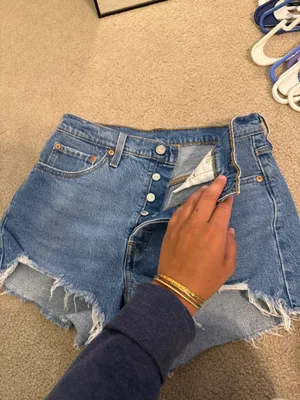 Levi 501 Jean shorts thumbnail 3