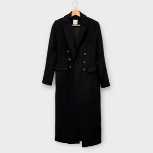 Favorite Daughter The Simon Double Breasted Longline Coat Size Small thumbnail 8