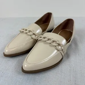 LC Lauren Conrad Demii Chain Women's Loafers Bone Size 6 thumbnail 5