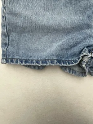 Polo Jean Ralph Lauren Women’s Vintage Distressed Hem Denim Mom Shorts Size 8 thumbnail 4