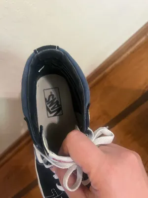 Navy Vans Sk8-Hi Sneakers thumbnail 2