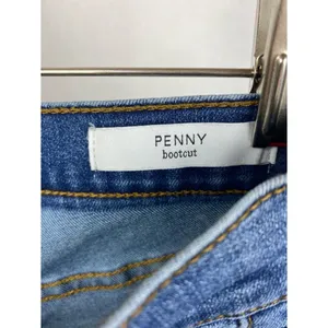 Sam Edelman Blue Denim High Rise Penny Bootcut Jeans 28 thumbnail 6