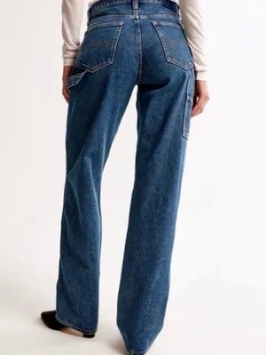 Abercrombie And Fitch Mid Rise The Slouchy Jean thumbnail 12