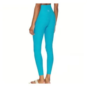 Beyond Yoga Spacedye Out‎ of Pocket High Waisted Midi Leggings Teal Blue XL NWOT thumbnail 2