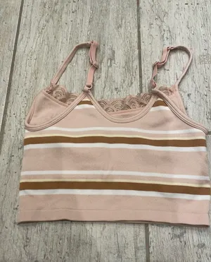 Aerie Striped Cropped Cami thumbnail 8