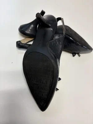 Ellen Tracy - Bindy- Dark Blue Classic Kitten-heel Pump - Size‎ 8. thumbnail 6