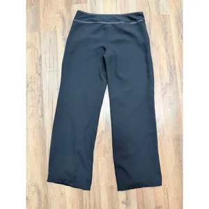 Alice Temperley for Target Black Wide‎ Leg Pants Women's 9 Button Detail thumbnail 2