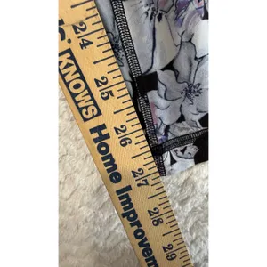 Lululemon align High Rise Floral Leggings Black Grey Purple Size 4 thumbnail 6