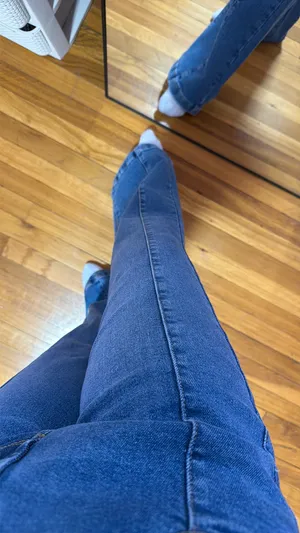 Kensie High rise boot cut jeans thumbnail 5