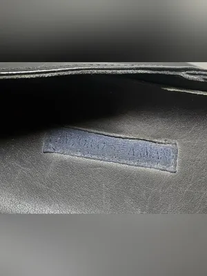 EMPORIO ARMANI Vintage 90s/00s Leather Sporty Ballet Flats thumbnail 8