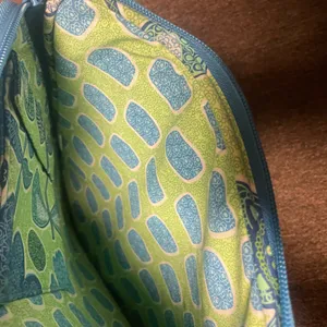 Vera Bradley Floral Laptop Sleeve with Blue and Green Design thumbnail 3