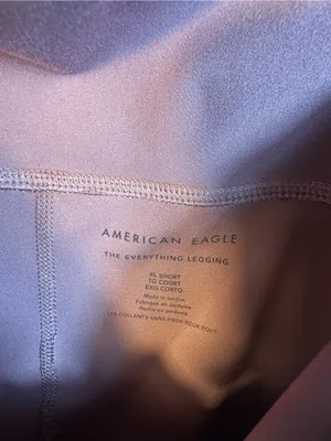 L14. American Eagle- Mauve Rose High-Waist Cropped Leggings thumbnail 2